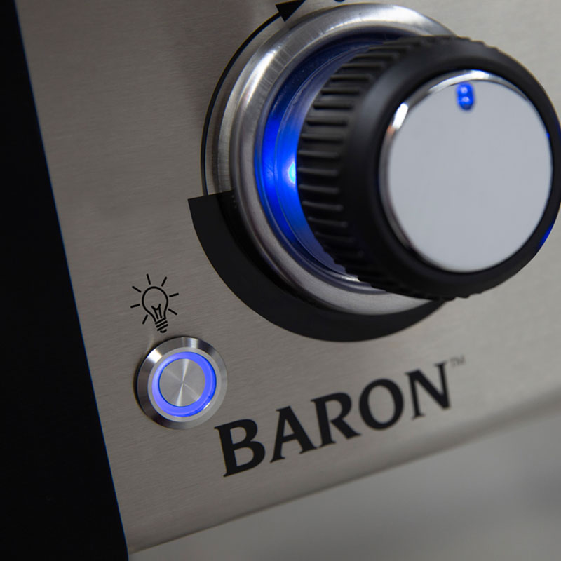 Ψησταριά Υγραερίου Baron 520 BI Broil King + Δώρο Σετ Σούβλας