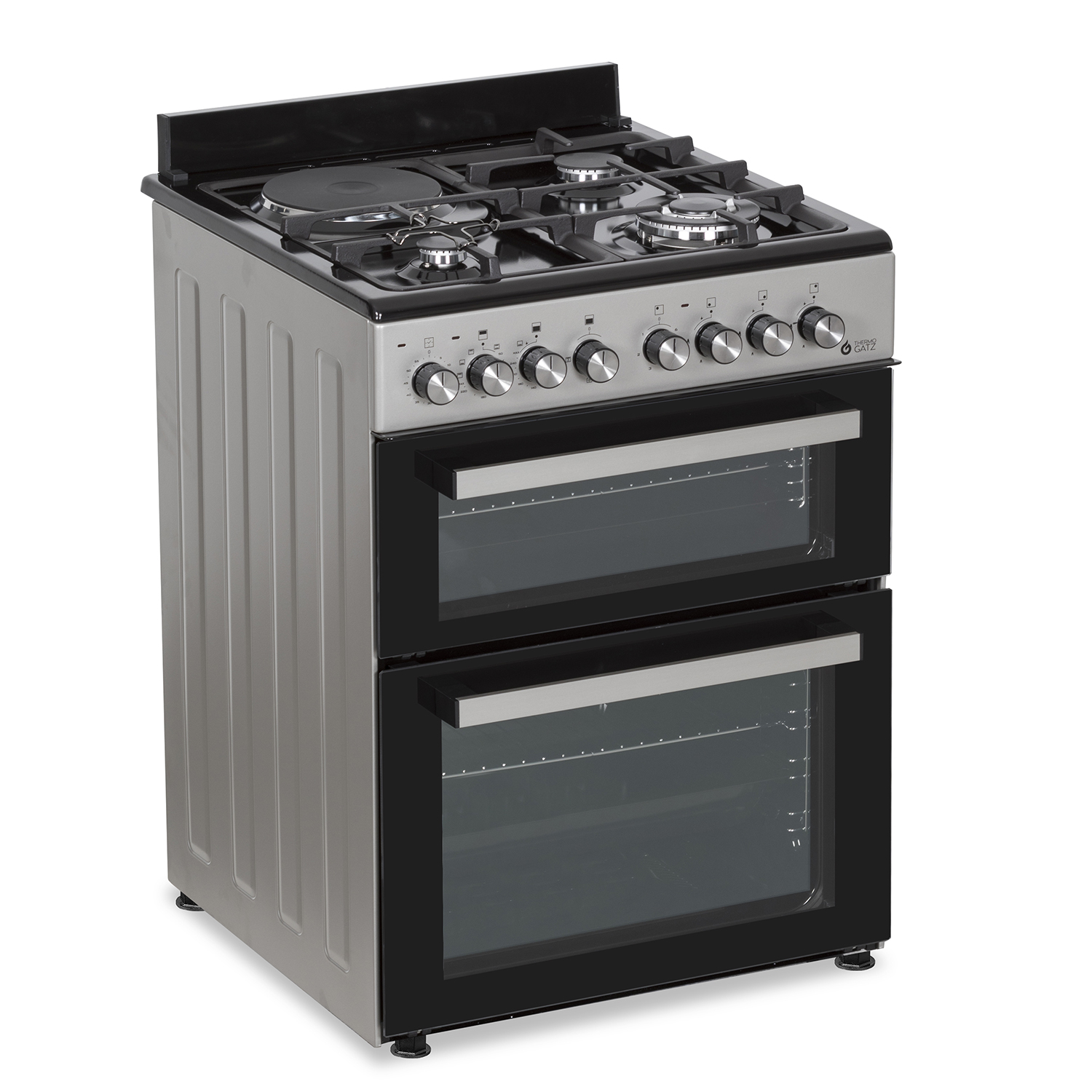 Κουζίνα Μικτή Αερίου Thermogatz TGS 8001 IX DOUBLE-CAVITY