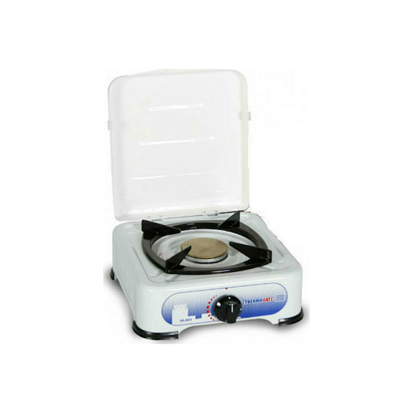 Κουζινάκι Υγραερίου Χαμηλής Πίεσης Μικρή Λευκό Thermogatz ΟΙ.001
